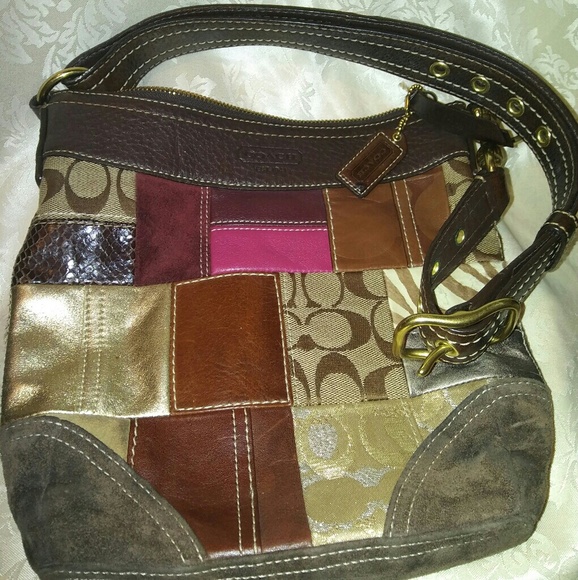 Coach bag patchwork signature collection - Picture 2 of 5